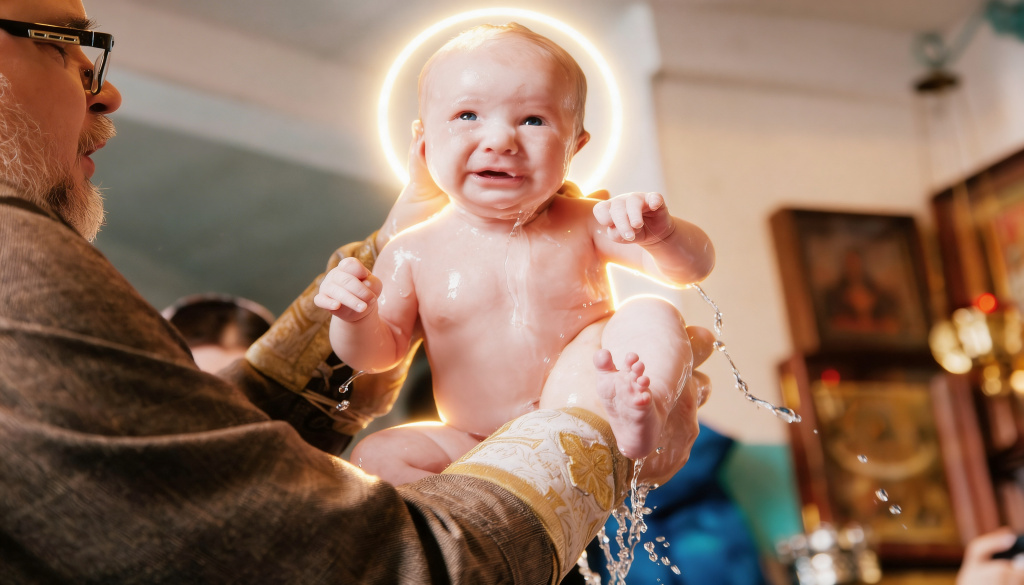 Зачем нужно крестить ребенка?